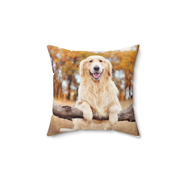 Your Dog, On The Couch — Custom Pet Photo Pillow